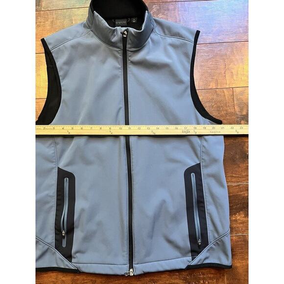 Dunning Golf Men's Full Zip Golf Foden Bonded Vest Jacket Mens Size M - Picture 3 of 6